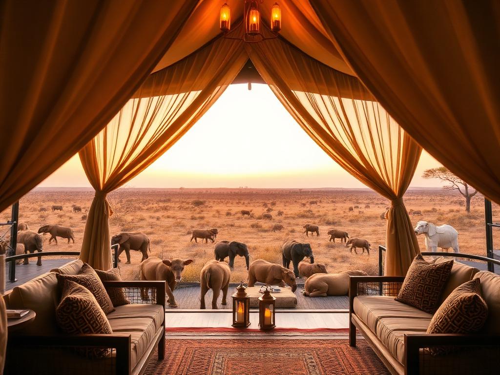 A Kenyan Safari, After Dark